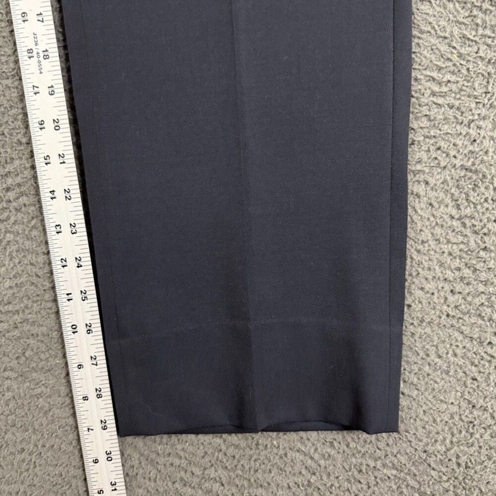Brooks Brothers Pants Mens 34x30 Blue Madison Fit Dress Slacks Wool Formal - Picture 8 of 12